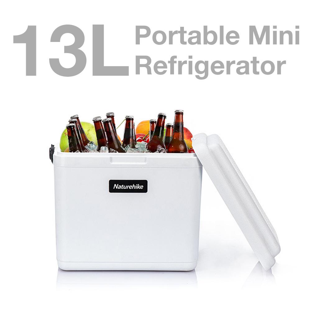13L Portable Hand-held Insulated Thermal Box Car Refrigeration Cooler Warmer For Outdoor Travel Barbecue For Outdoor Travel