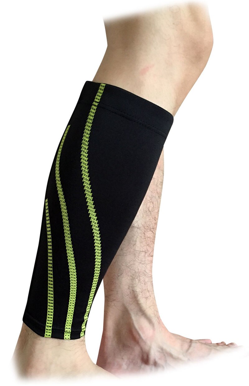 Shin Guards - Compression Calf Sleeve - Running, Football, Cycling - Spandex Lycra