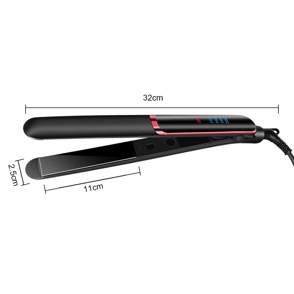 Fer à lisser à ions négatifs 400F, en céramique, fer à friser rapide, outil de coiffure