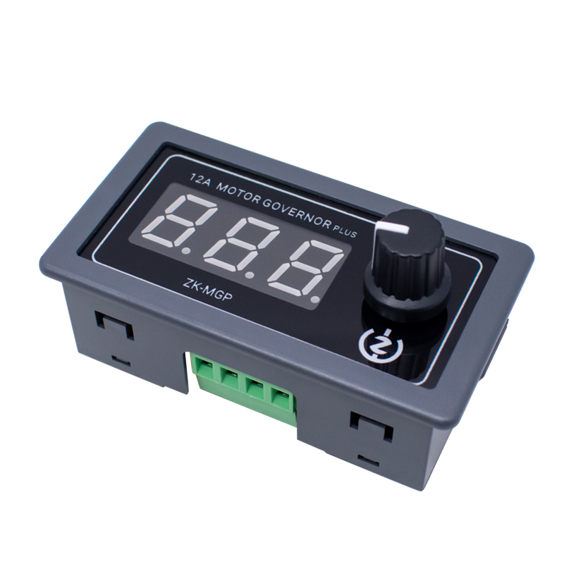 ZK-MGP Instelbare Snelheid Pwm Dc Motor Controller 5-30V 12a 360W 6V 12V 24V Slow Start Slow Stop Module