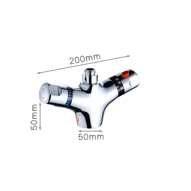 Thermostatische keukenkraan Douche wassen haar Kraan Koud en Warm Water mengkraan Thermostatische Mengkraan Badkamer Kraan