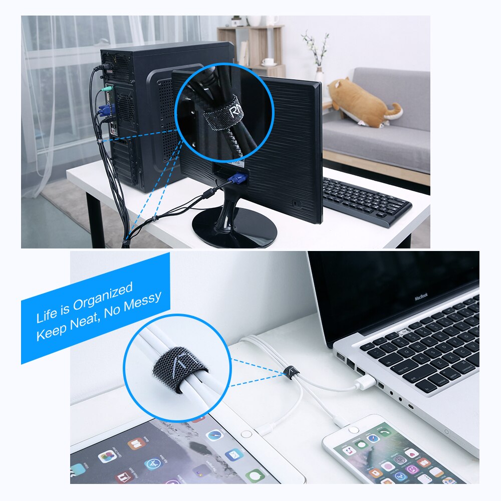 Gestion de câble HDMI enrouleur de câble