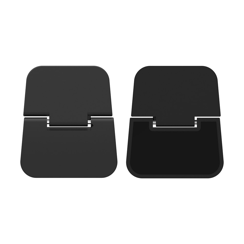 Holdbar multifunktionel laptop radiator holder bærbar holder sammenfoldelig sort kølebeslag pad bog tablet stativ støtte 10kg