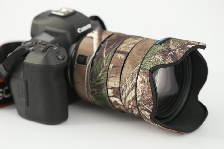 ROLANPRO Objektiv Tarnung Mantel für Kanon RF 24-105mm f4L IST USM Objektiv Schutzhülle Waffen Schutz fallen für Kanon SLR kamera
