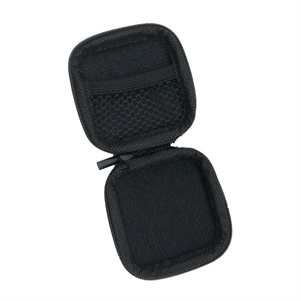 Custodia con cerniera per caricabatterie portatile per telefono custodia protettiva in EVA cavo dati per disco rigido custodia tascabile per cuffie custodia da viaggio: Olive