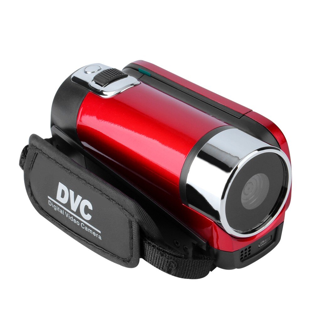 2.7 & #39 ;& #39 ; tft lcd 720p digital video camcorder 16x zoom dv kamera understøtter hdmi video output rød/sort
