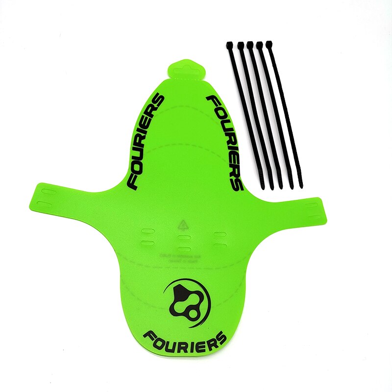 Fouriers ac -mg001 fiets voorspatbord mountainbike spatbord kunststof modder onderdelen: Voorspatbord groen