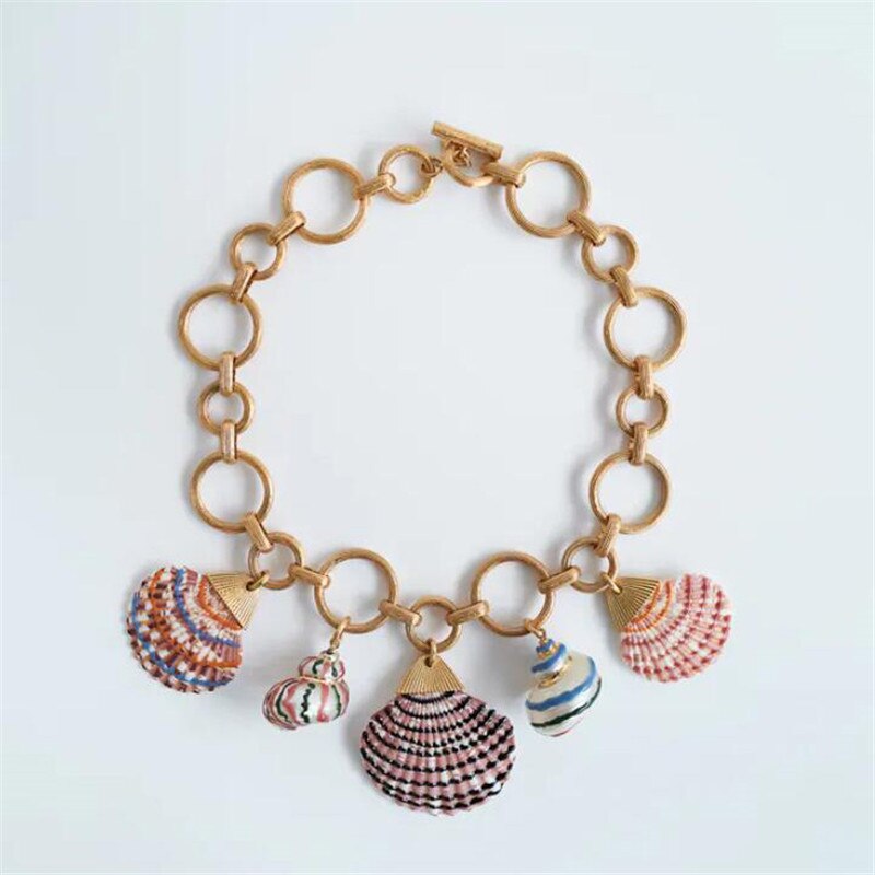 Mode Za Paddestoel Ketting Voor Vrouwen Leuke Acryl Collier Esthetische Kleurrijke Kettingen Sieraden Zomer: 6