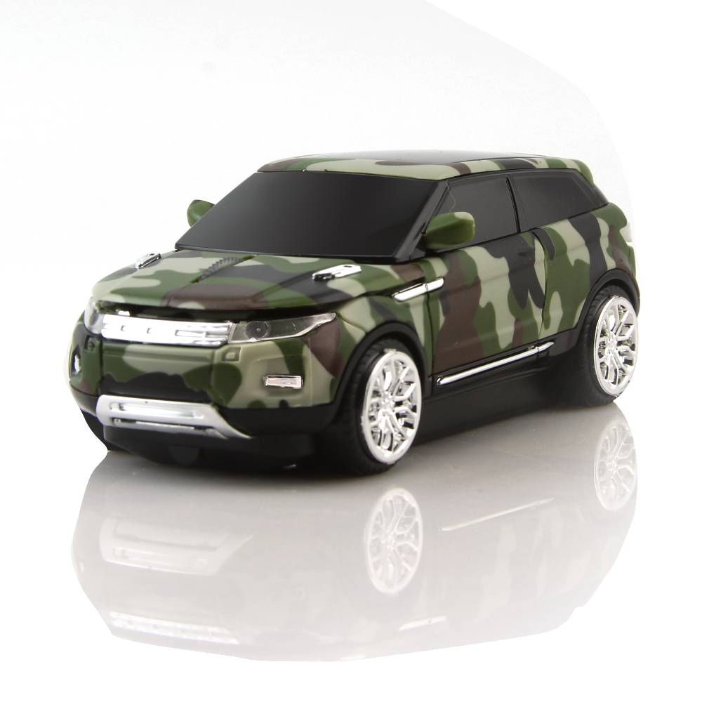 Ergonomic 2.4Ghz Wireless Mouse 3D Cool SUV Sports Car Mouse USB Optical 1600DPI Gaming Mice For PC Laptop Desktop Computer