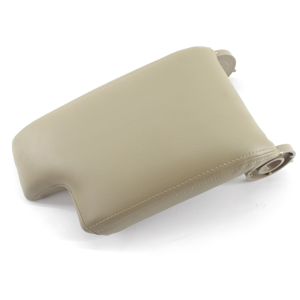 Car Armrest Lid Armrest Box Garbage Box Cover for BMW 3 Series E46 1998-2005: Beige