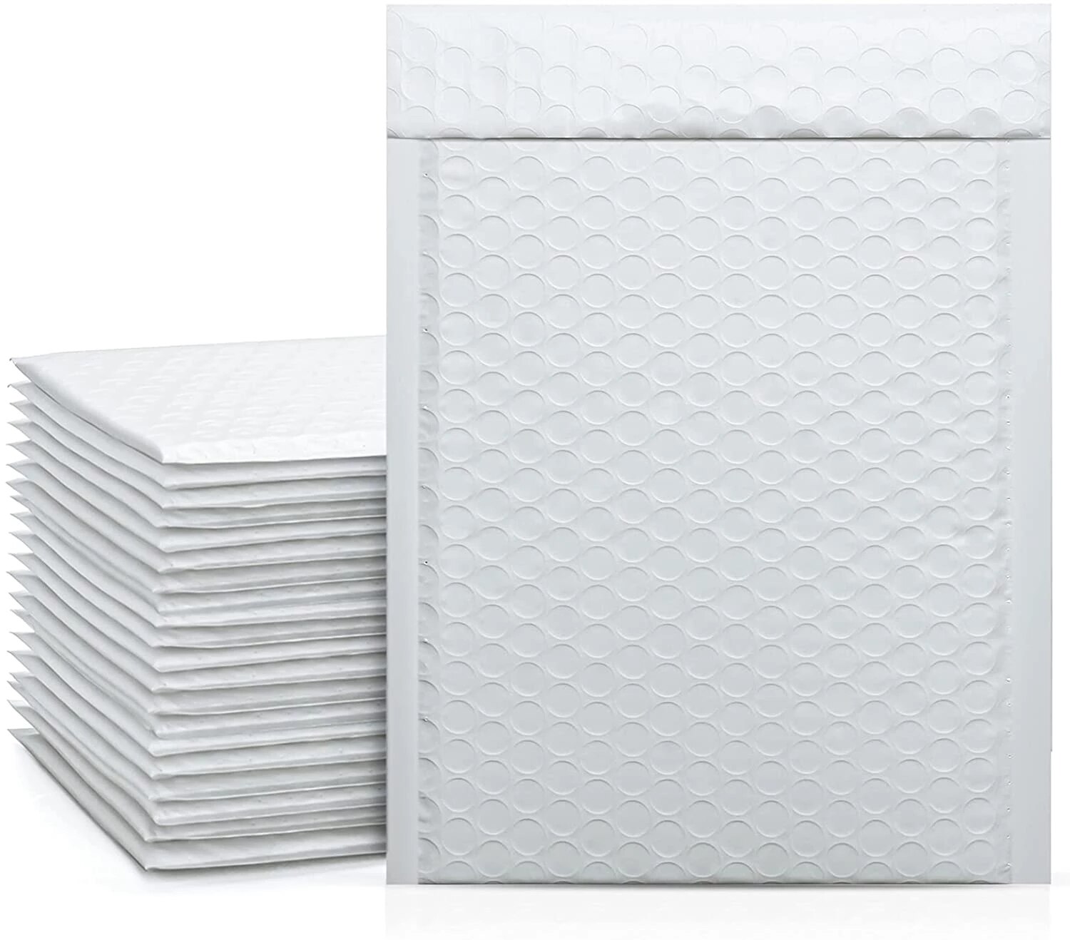 50Pcs Pink Poly Bubble Mailers Padded Envelopes Bulk Bubble Lined Wrap Polymailer Bags for Packaging Maile Self Seal