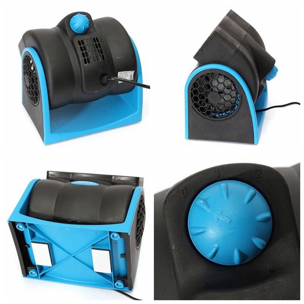 12V Portable Mini Auto Car Turbo Cooling Fan Super Quiet Silent Cooling Fan 2-Speed Adjustable Car Air Fan Without Blades
