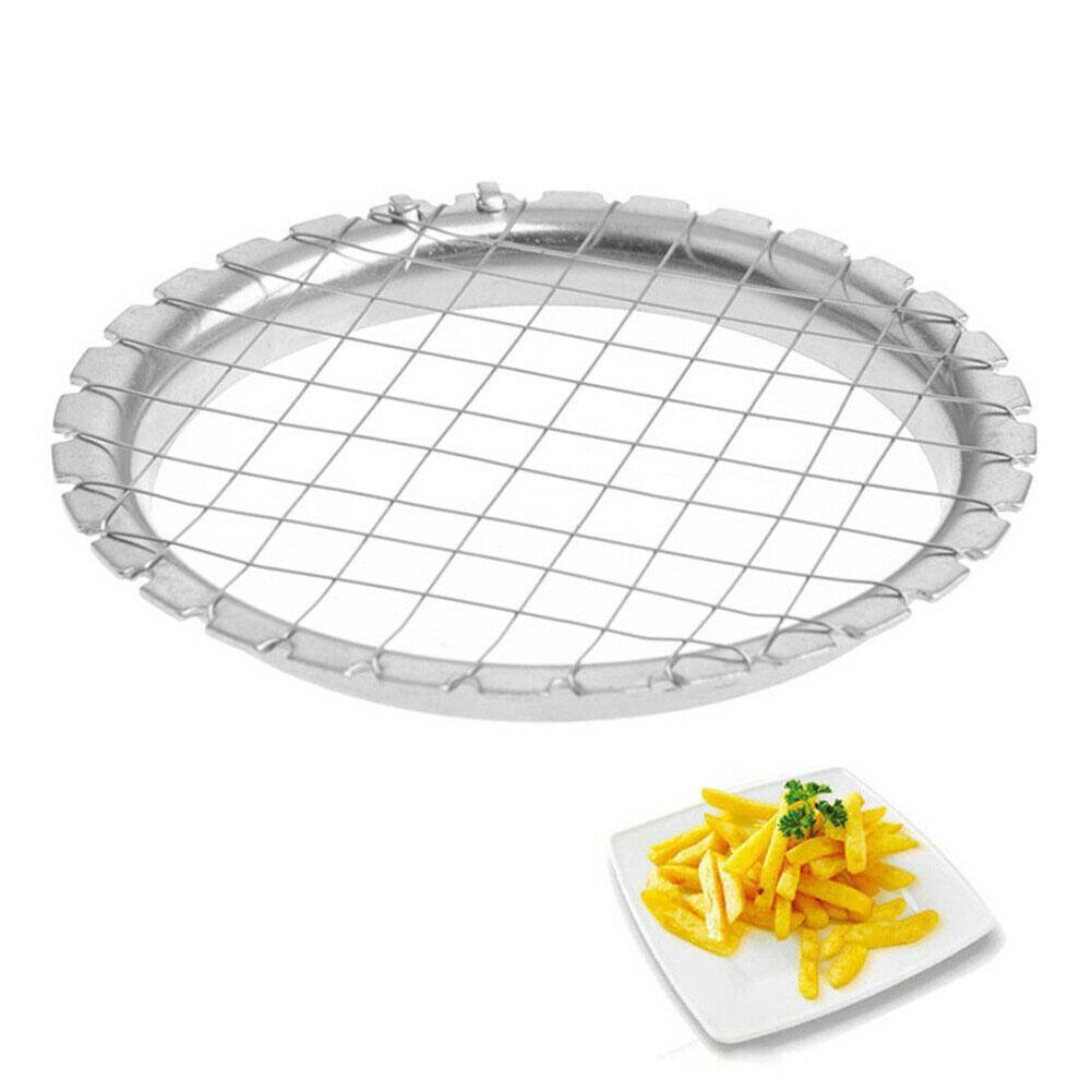 Hand Press Potato Slicer Stainless Steel Mashed Grid For Vegetables Cutter Salad Tool Tomato V3G4