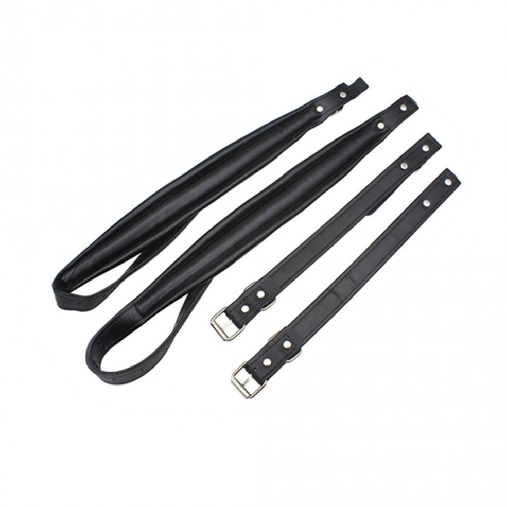 Adjustable One Pair Soft Synthetic Leather Accordion Shoulder Straps Belt for 16-120 Bass Accordions 83-110cm Adjustable Length