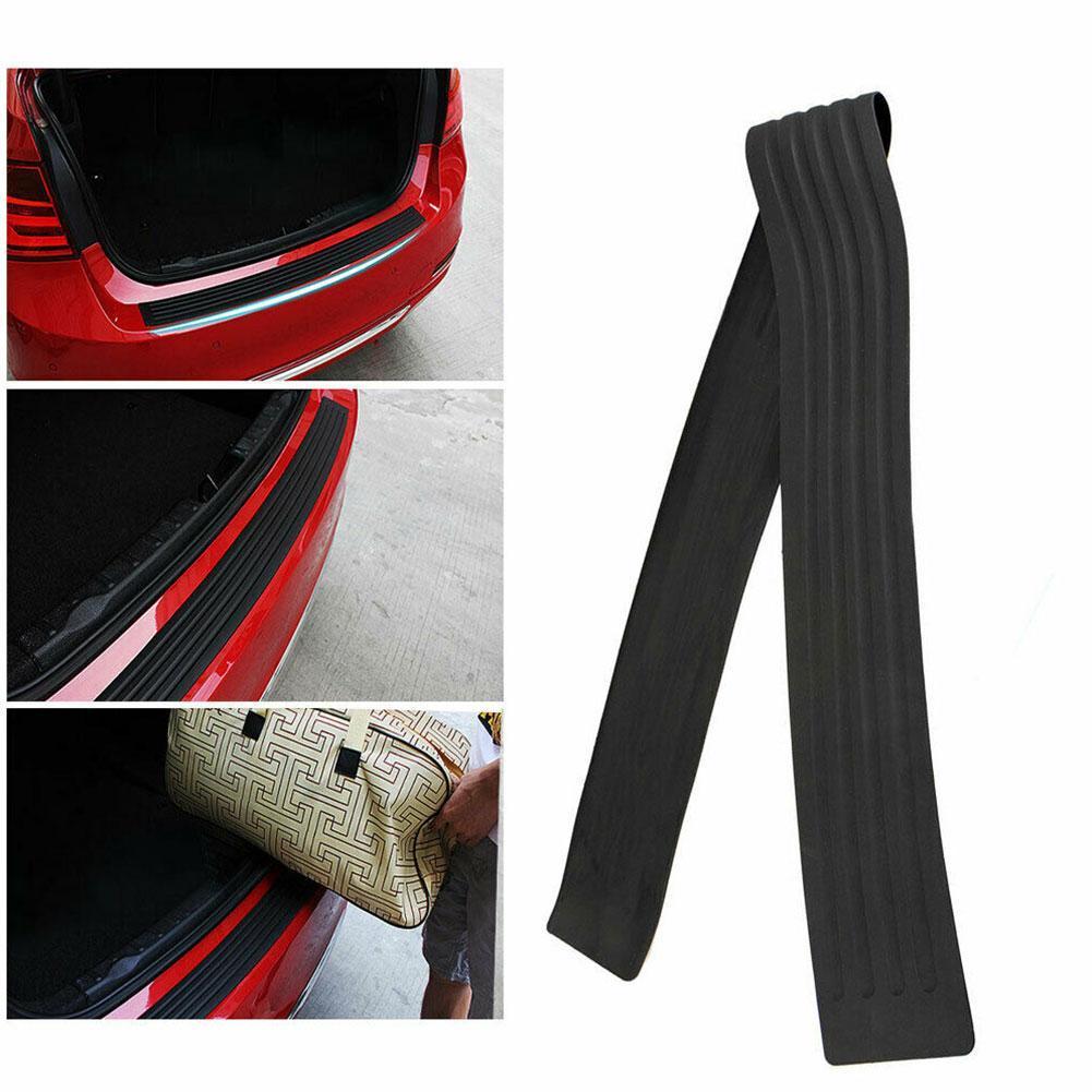 Luggage guard plate rear bumper guard rubber pad guard sill door rear baffle Anti-scratch car rear threshold I4S5