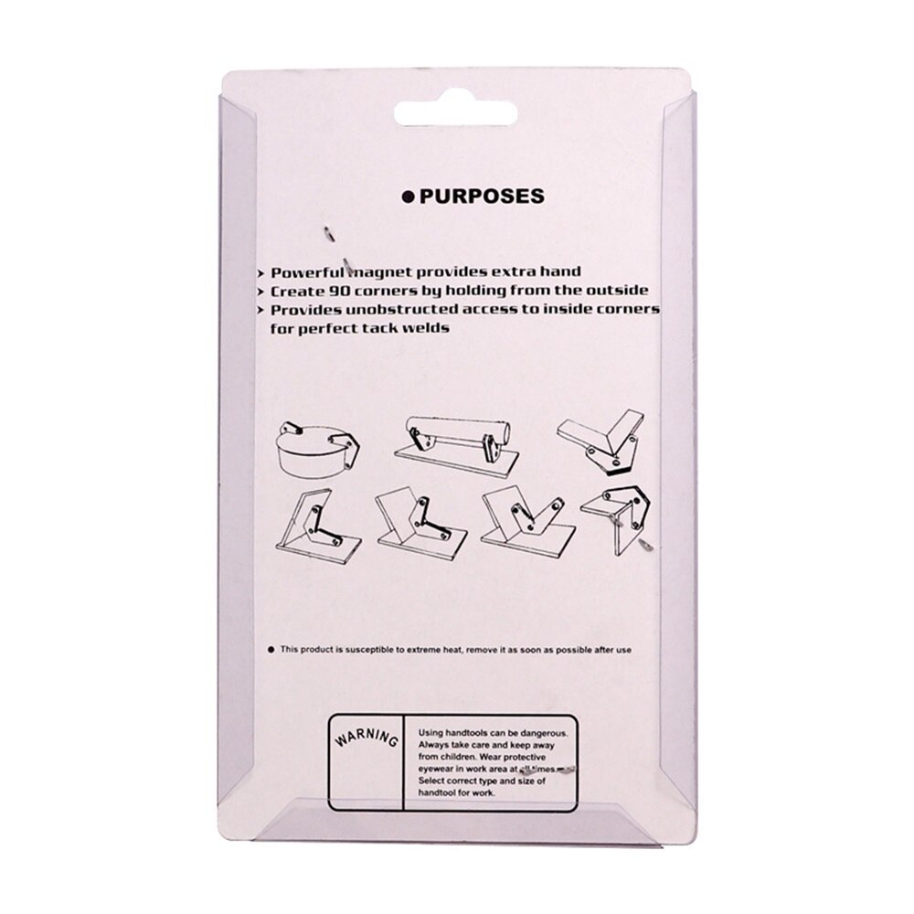 Corner Welding Magnet Holder Industrial Internal And External Right Angle Fixator 60 90 Angles Magnetic Clamp