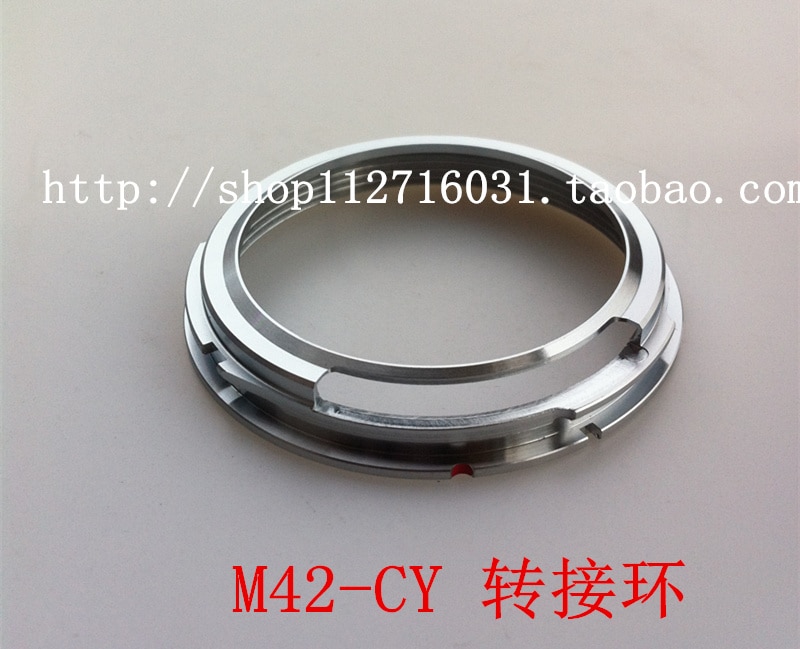 Bague adaptateur M42-cy pour objectif m42 42mm 42 à Contax Yashica C/Y CY caméra