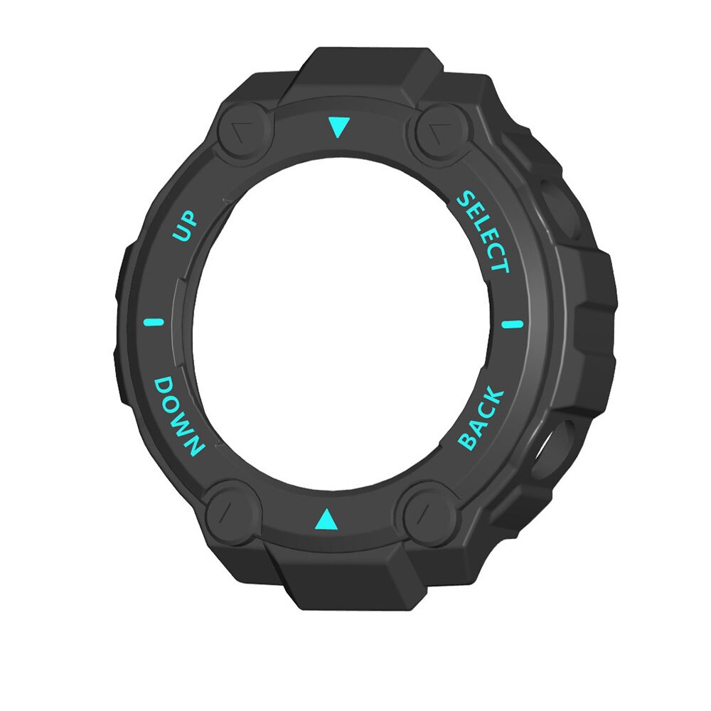 Für Amazfit T-REX 3/3Pro Ersatz Silikon Schutz Hülle Protective Frame Cover Case Für Amazfit T-REX 3/3Pro Ersatz Silikon Schutz Hülle Protective Frame Cover Case