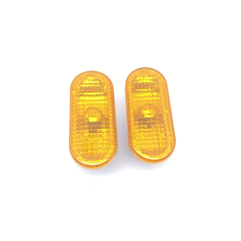 Accesorios para coche, señales de giro para parachoques delantero, luces indicadoras de advertencia, luz de hoja para vw golf 4 mk4 jetta 1JM 945071 /072: Plata