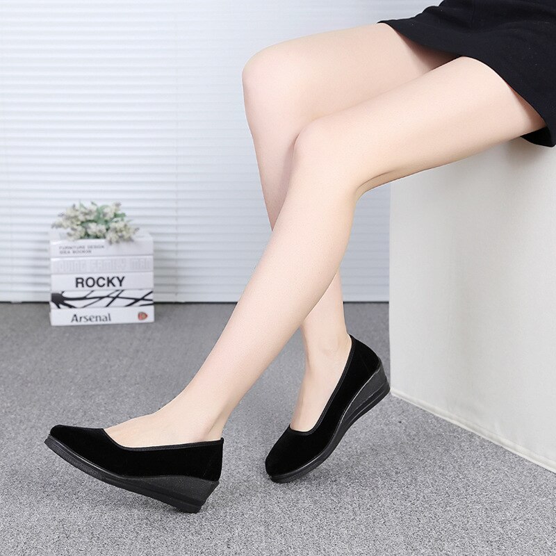 Flat Platform Shoes Woman Swing Shoes Women's Loafers Slip On Shallow Ladies Casual Flats mocasines mujer fgb78