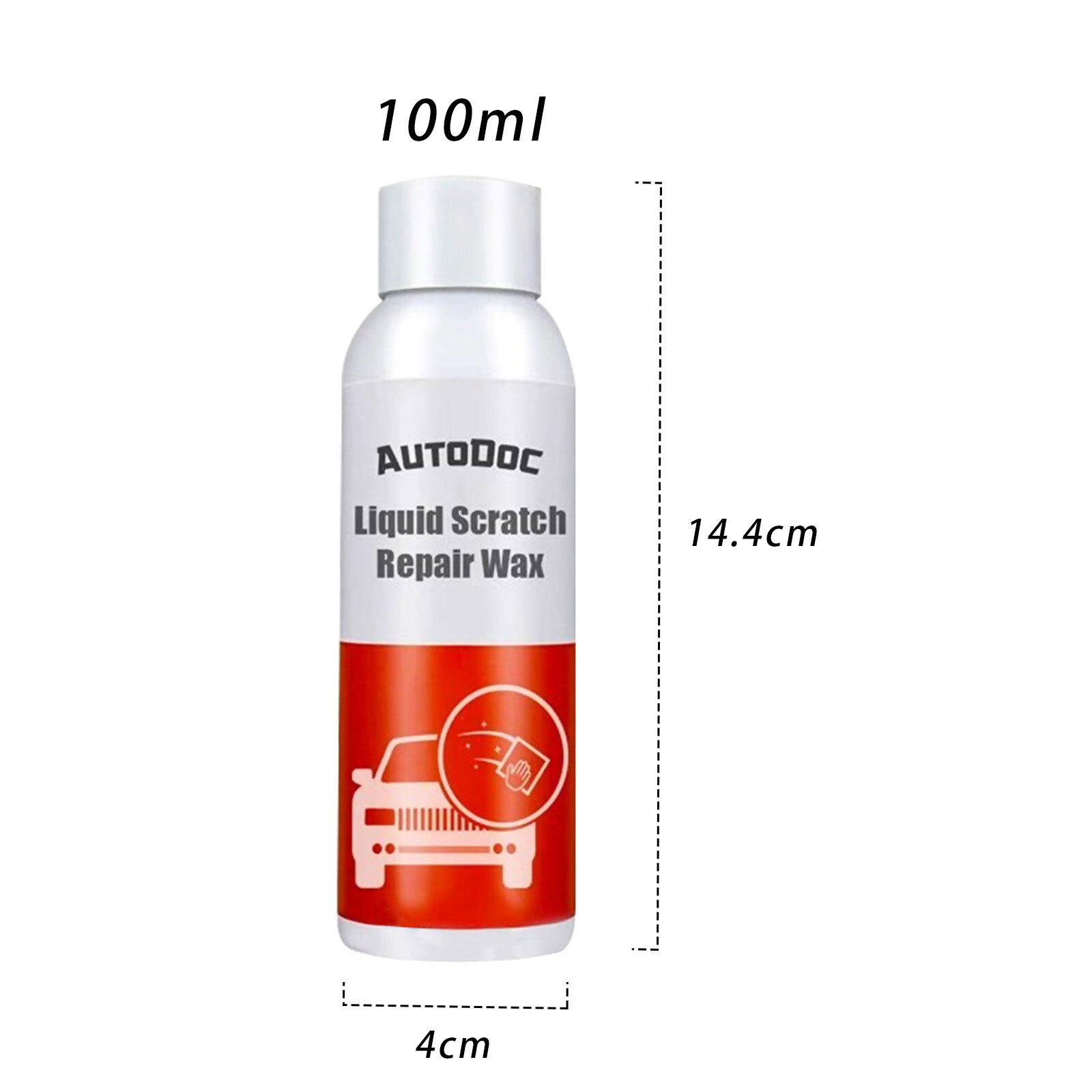 100Ml Auto Rasp Reparatie Jas Agent Auto Touch Up Pen Auto Care Rasp Clear Remover Verf Care Auto Herstellen vullen Verf Pen: 100ML