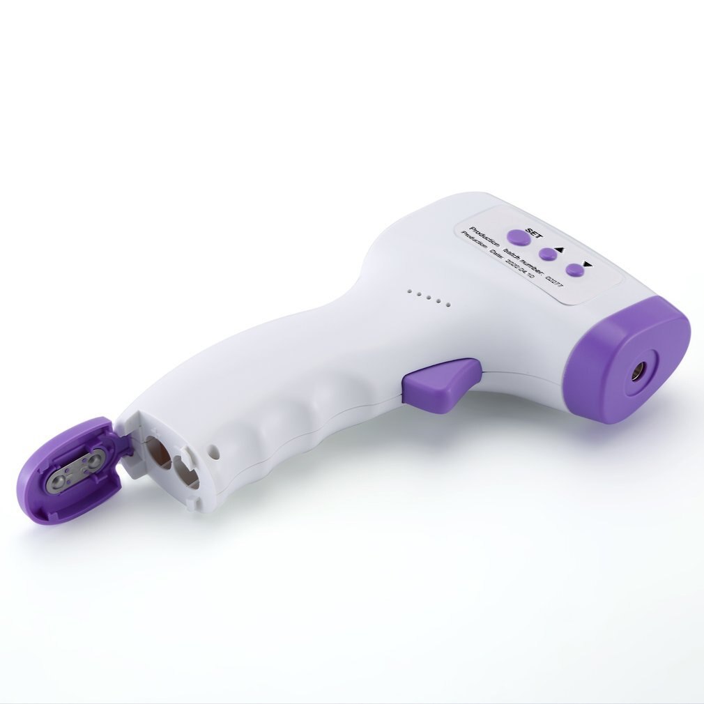 Outad t -01 termometer digital infrarød ir lcd termometer pande og øre berøringsfri feber temperatur til krop &!
