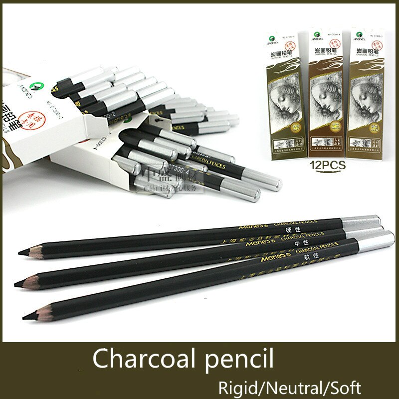 C7300 # Tekening Potlood Set Houten Professionele Kunst Levert Harde/Medium/Zachte Schets Houtskool Potloden Art Schilderen Briefpapier