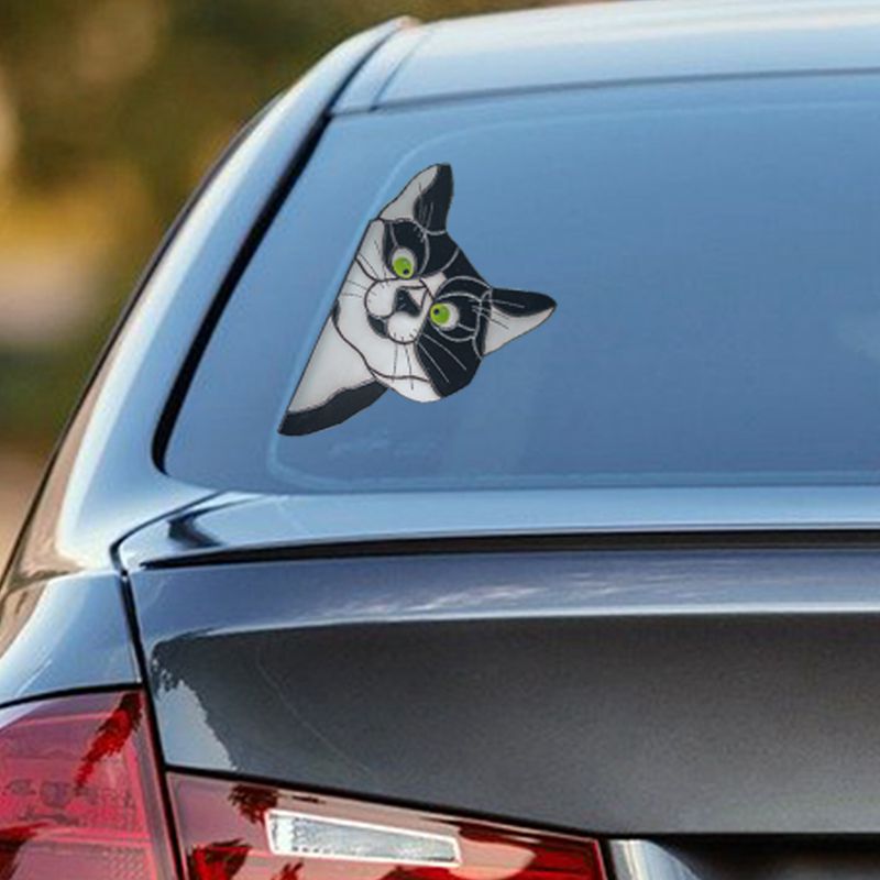 Venster Decoratieve Stickers Leuke Stickers Animal Persoonlijkheid Creatieve Cartoon Glas Decoratie Stickers Deur Window Car Stickers