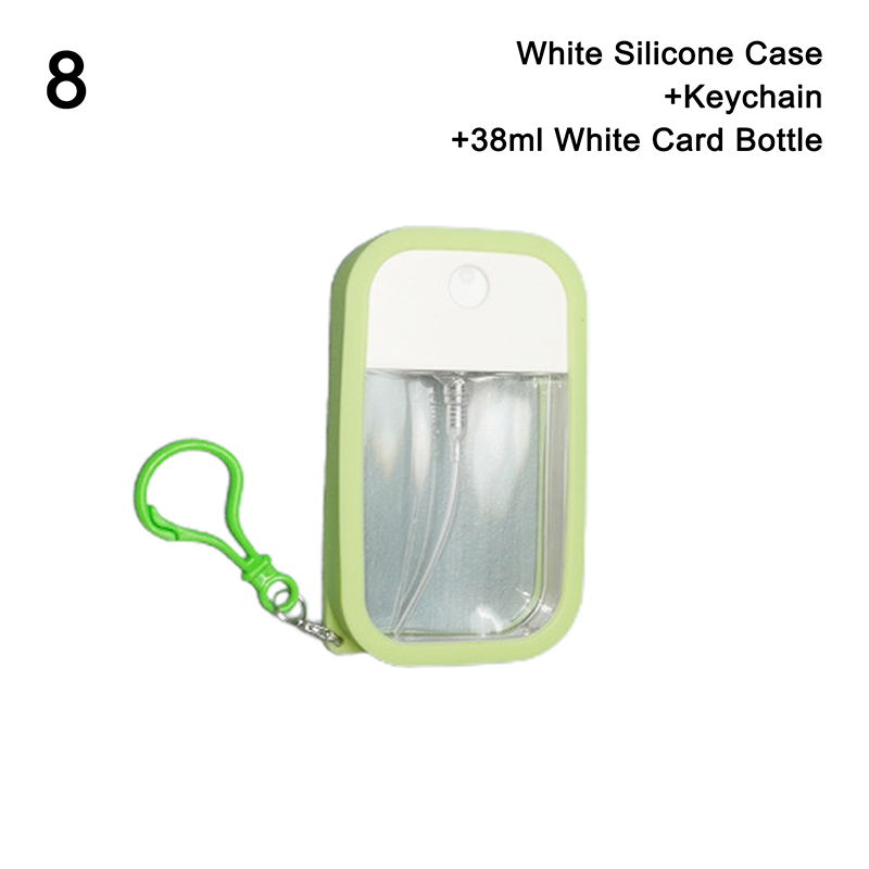 38ML Portable Keychains Card Spray Dispenser Bottle High Pressure Alcohol Disinfectant Mist Spray Bottle