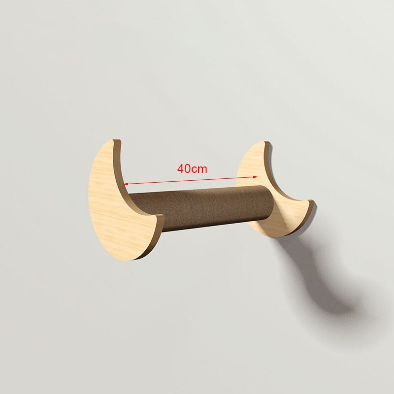 Cat Climbing Frame Solid Wood Cat Tree Wall-mounted Playing Jumping Platform Ladder Cat Litter Toys Scratching Post Pet Supplies: 10