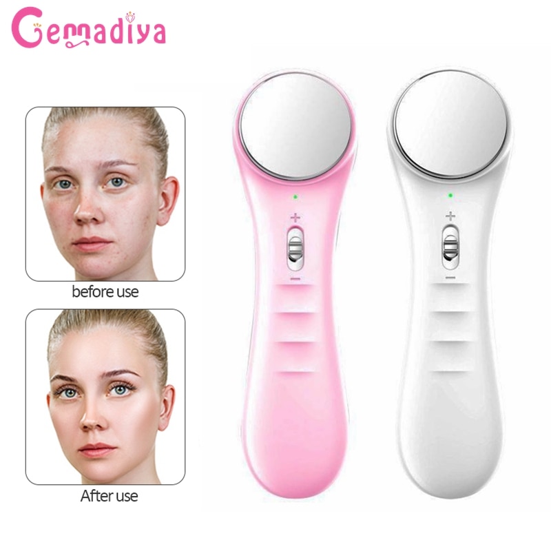 Facial Mesotherapy Electroporation RF&EMS Radio Frequency Photon Face Lifting Tighten Wrinkle Removal Skin Care Tools