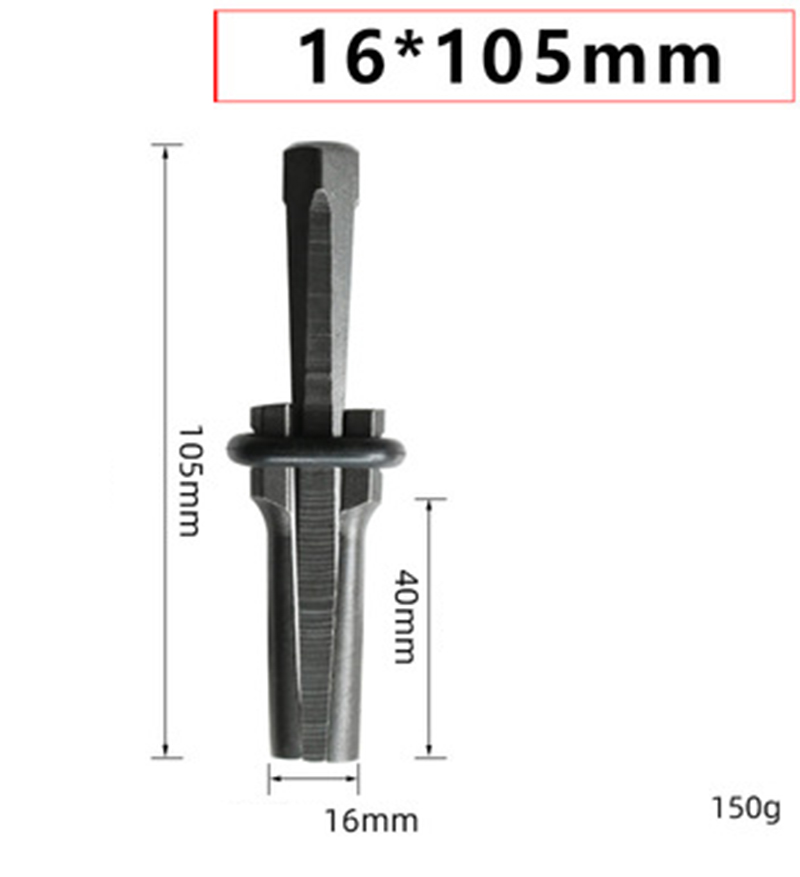 16mm-23mm Metal Stone Splitter Hand Tools Quarry Tools Electric Hammer Diamond Head Stone Open Triple Chisel Quarrying Wedges