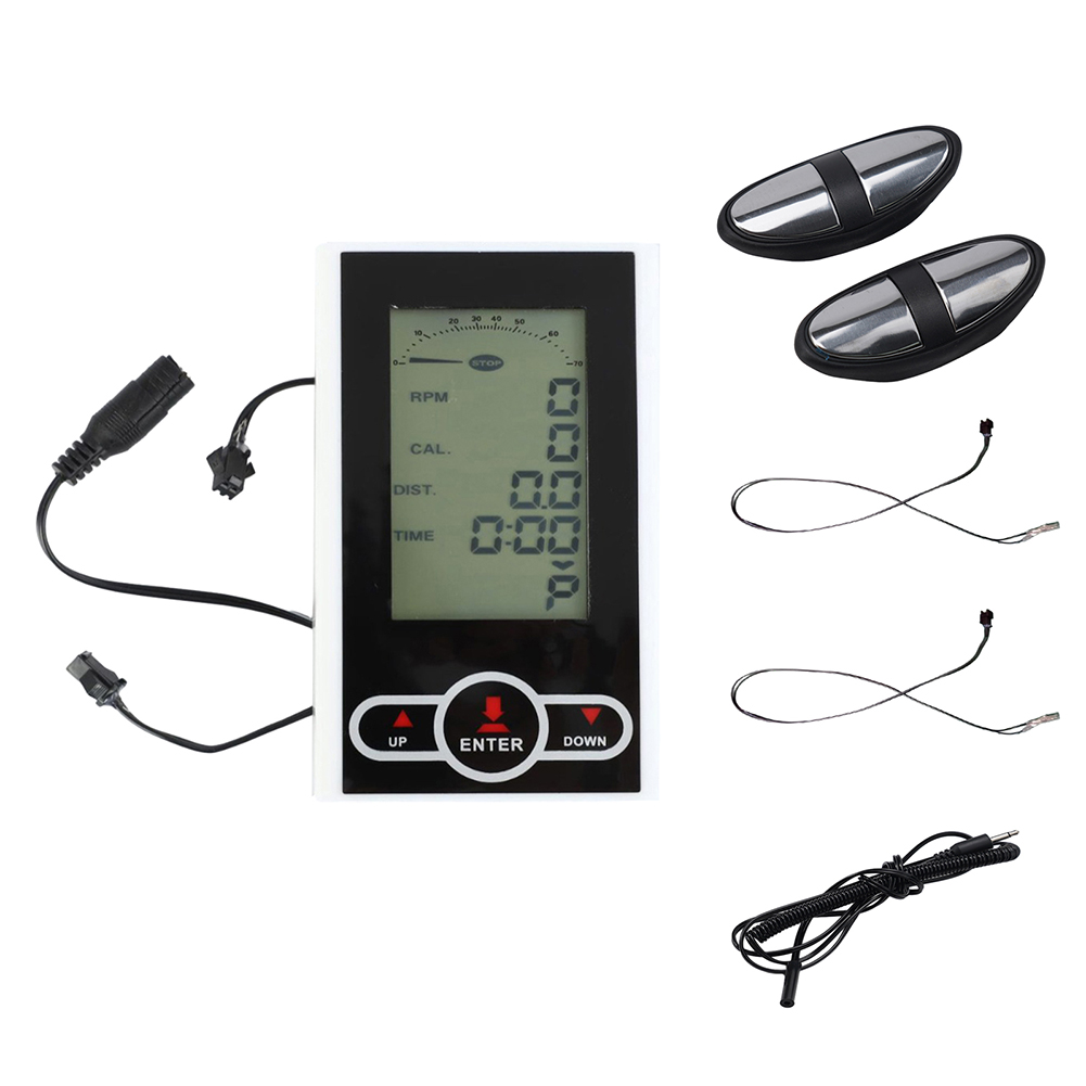 Hometrainer Monitor Snelheidsmeter Display 137x80mm Plastic Stationaire Elliptische Trainer Cardio Apparatuur Accessoires