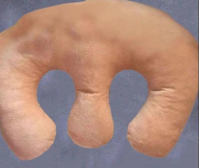 Skin-friendly and Comfortable Chest Pillow, Massage Cushion for Beauty Salon, Face Pillow Removable and Washable F8044: 6