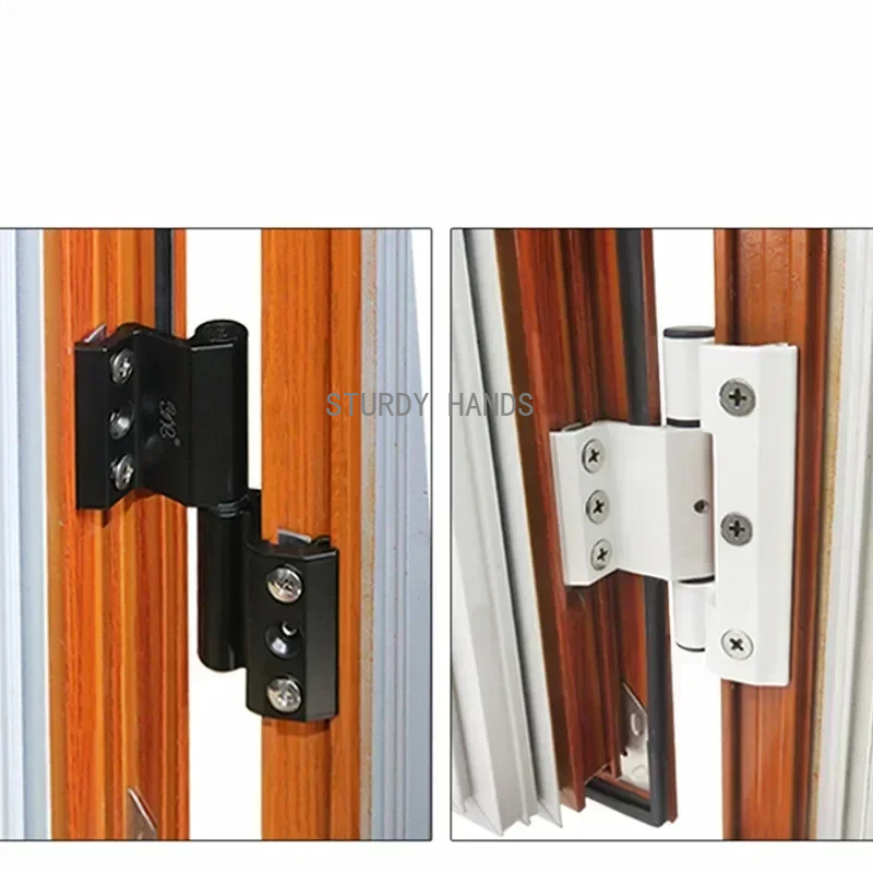 1 high insulated broken bridge folding hinge aluminum alloy door and window hinge furniture hardware accessory