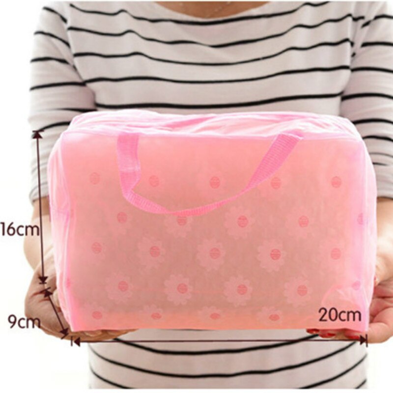 Women Zipper Makeup Case portable Travel Transparent Cosmetic Bag Make Up Bags Handbag Organizer Storage Pouch Toiletry Wash Bag