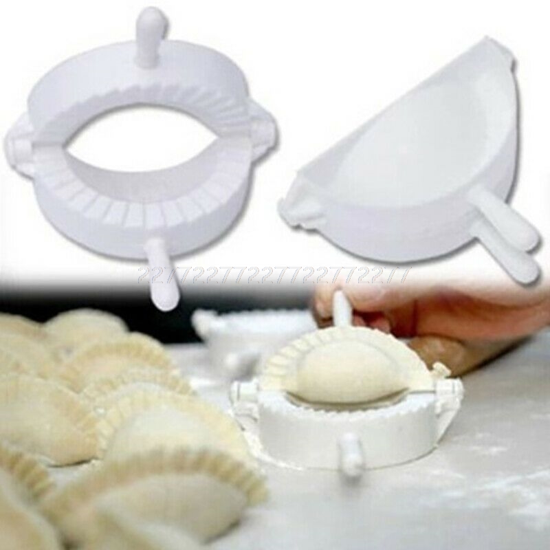 3Pcs Dumpling Maker Mould Dough Press Meat Pie Pastry Mold J02 20