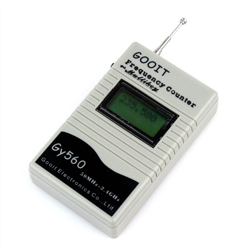 Portable GY560 50MHz~2.4GHz Radio Frequency Digital Channel Scanner Tool Device FQ-ing: Default Title