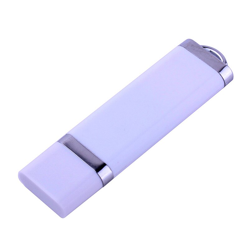 SHANDIAN 4 Colore più chiaro a forma di pen drive 4GB 32GB 16GB 64GB Flash Drive USB Thumb drive bastone di memoria Pen drive 64GB Regalo: 32GB / White