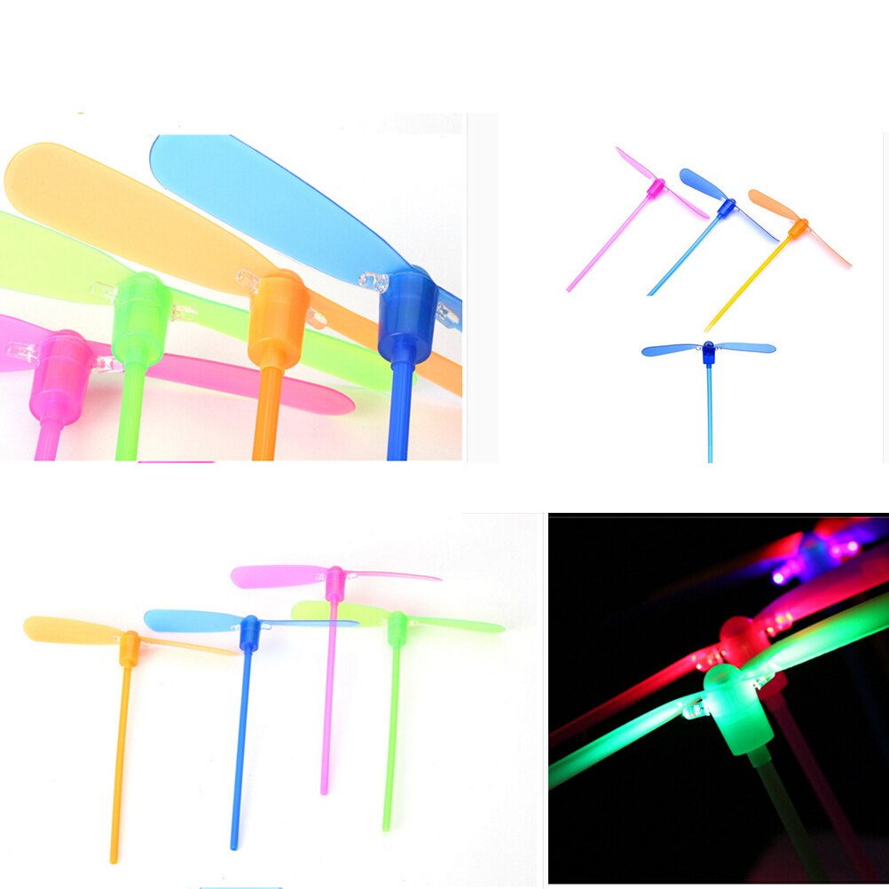 Led Unisex Klassieke Speelgoed Libelle Vliegende Spinning Light-Up Traditionele Kleurrijke Kinderen Speelgoed Cadeau Voor Kinderen