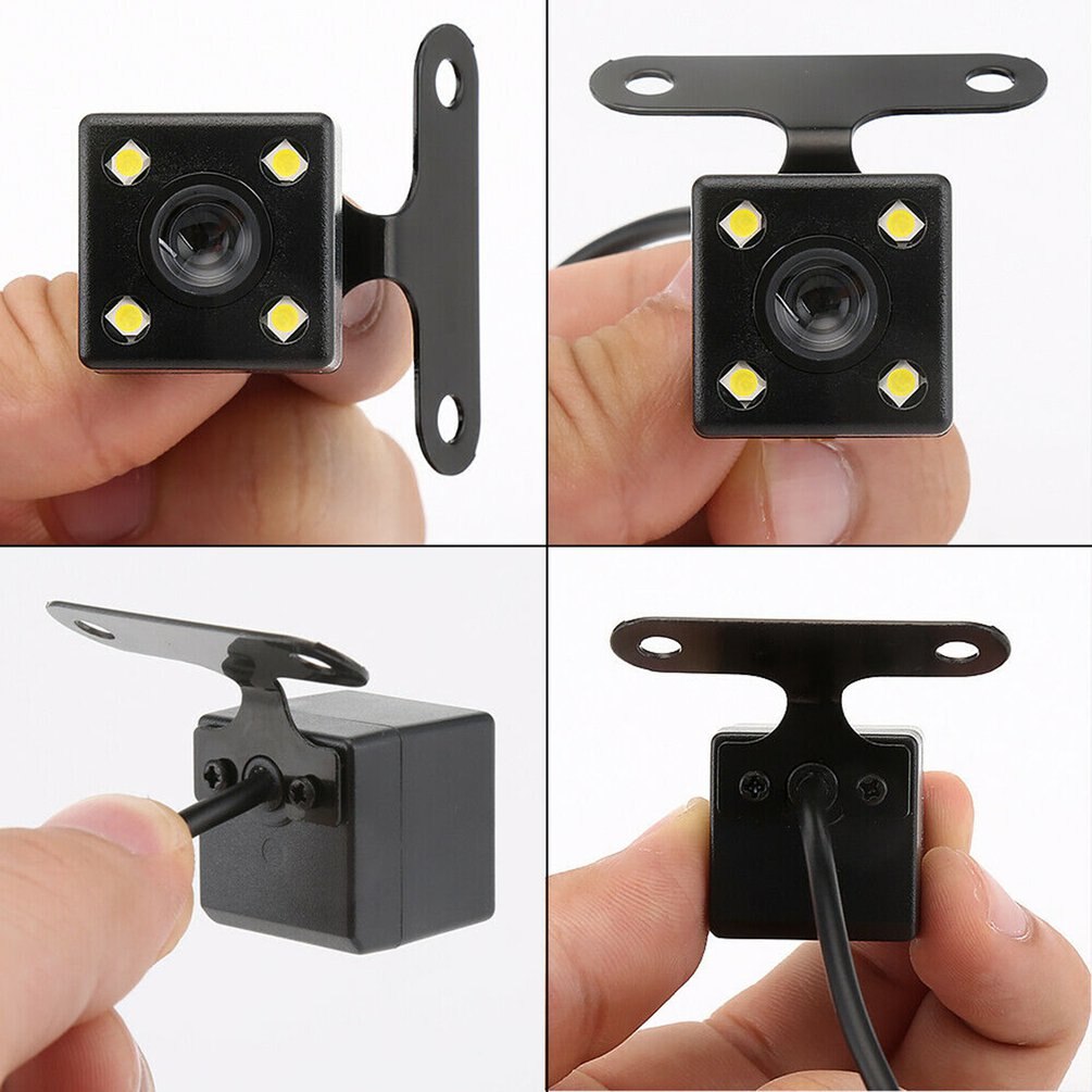 4 Light Hd Camera Ccd Car Rear View Camera Reversing Camera Waterproof Car Rear View Reversing Camera