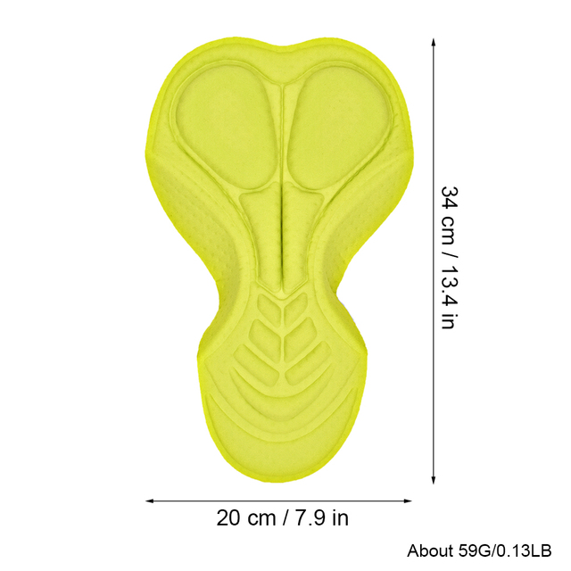 Wosawe Mannen Vrouwen Fietsen Ondergoed Padded 5D Gel Pad Fiets Shorts Ondergoed Underpant Ademend Comfortabel Kussen: BL311-G