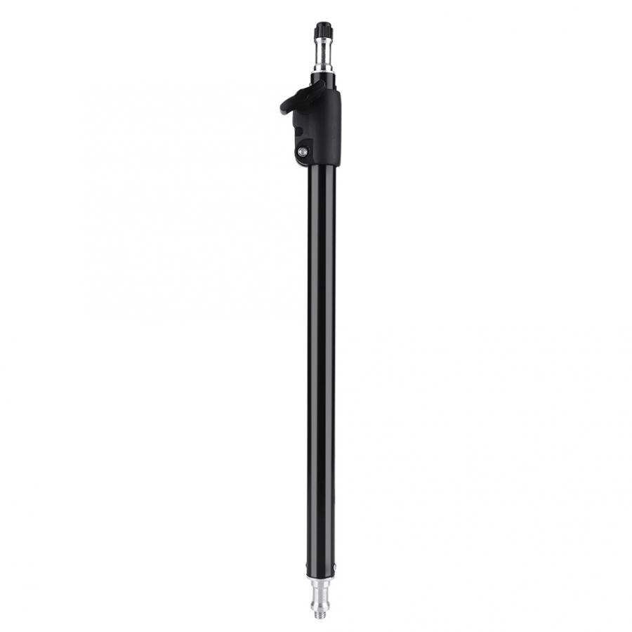 Fotografie Studio 45-74cm Verstelbare Verlengstuk Stick Pole voor Licht Microfoon Arm Stand Statief Extension