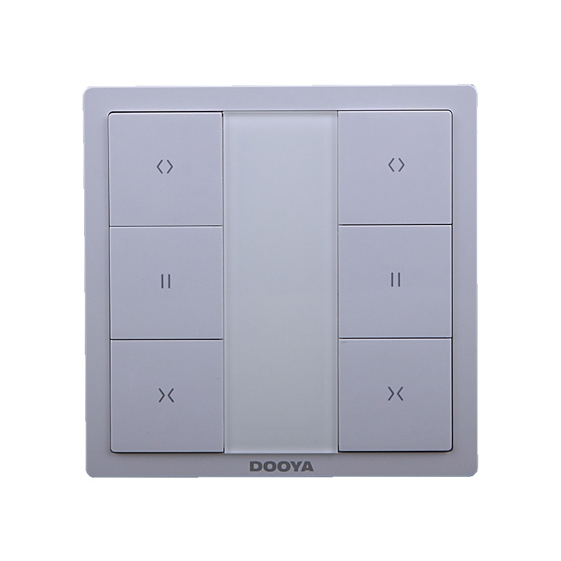 Ewelink Dooya wall switch DC1651 2 Channel Emitter Remote Controller 433Mhz for Dooya Electric Curtain Motor Curtain Accessories