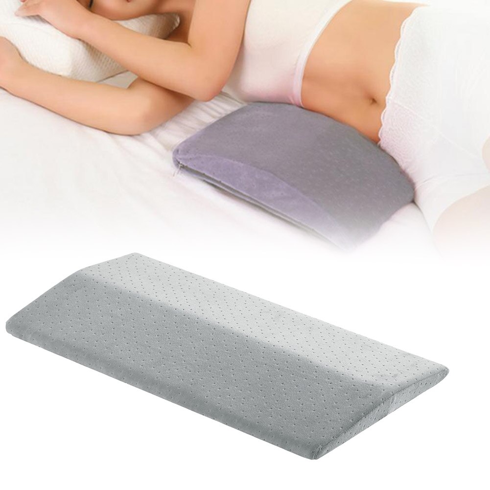 Lower Back Cushion Pain Relief Memory Cotton Solid For Sleeping Lumbar Pillow Bedroom Orthopedic Slow Bounce Home Pregnant Woman