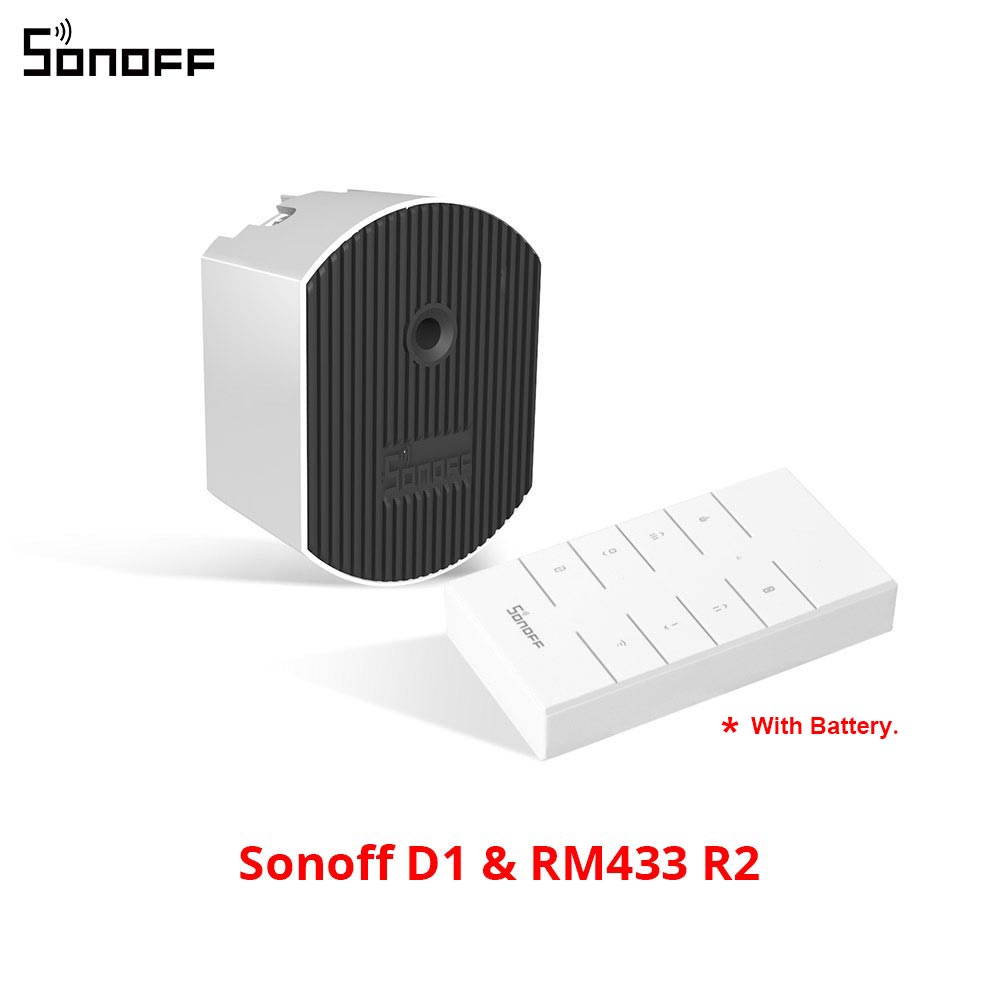 Itead Sonoff D1 Smart 433Mhz interruttore Dimmer luce RF luminosità della luce regolabile tramite eWeLink controllo vocale Google Home Alexa: D1 RM433R2