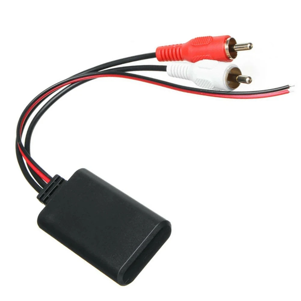 Car Wireless 2 RCA Bluetooth Receiver Module AUX Adapter Music Audio Stereo Receiver For 2RCA Interface Vehicles