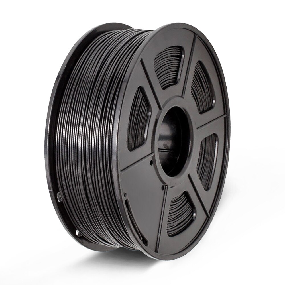SUNLU-filamento ABS Plus para impresora 3d, materiales de impresión 3D de 1,75 MM, buena dureza, plástico ABS de alta temperatura: ABS PLUS Black