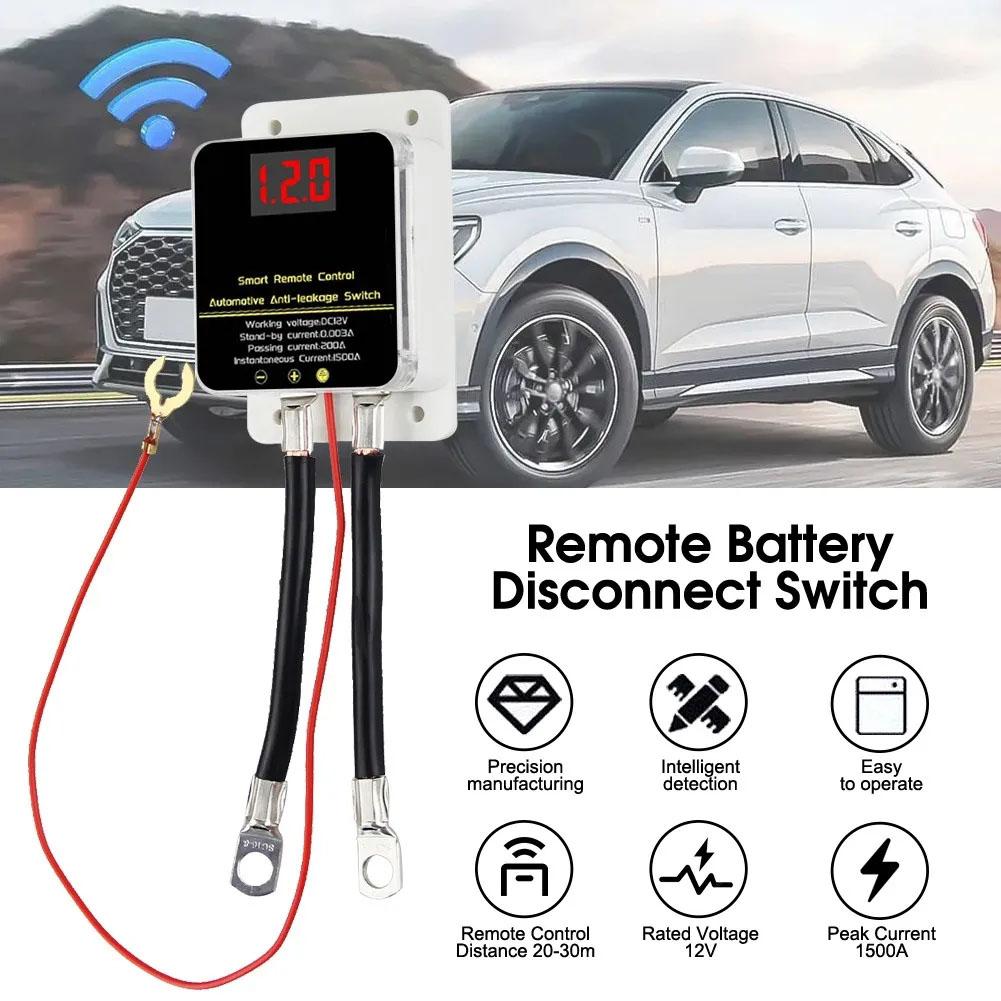 Fernbedienung Batterie Trennen Schalter 12V töten Schalter Automatische Energie aus Schalter Schalter Fernbedienung Auto Abschaltung Anti-Diebstahl Kontrolle Batte R9P8