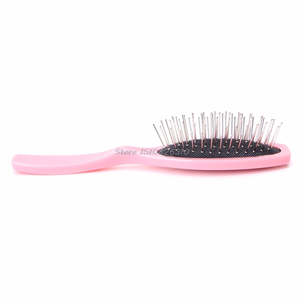 Brosse peigne professionnelle antistatique en acier, tête d&#39;entraînement pour perruque Extensions # Y207E # Offre Spéciale